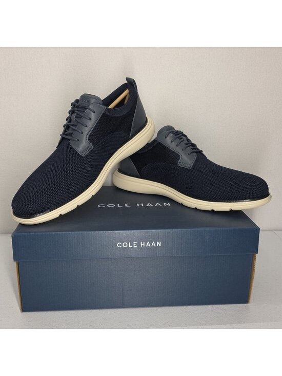 Cole Haan Grand+ Ultra Knit Oxford Men\'s 12 M Navy Blue NIB C40565 main image 10
